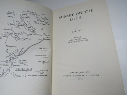 Sunset On The Loch By Bee Jay 1965 book image 3