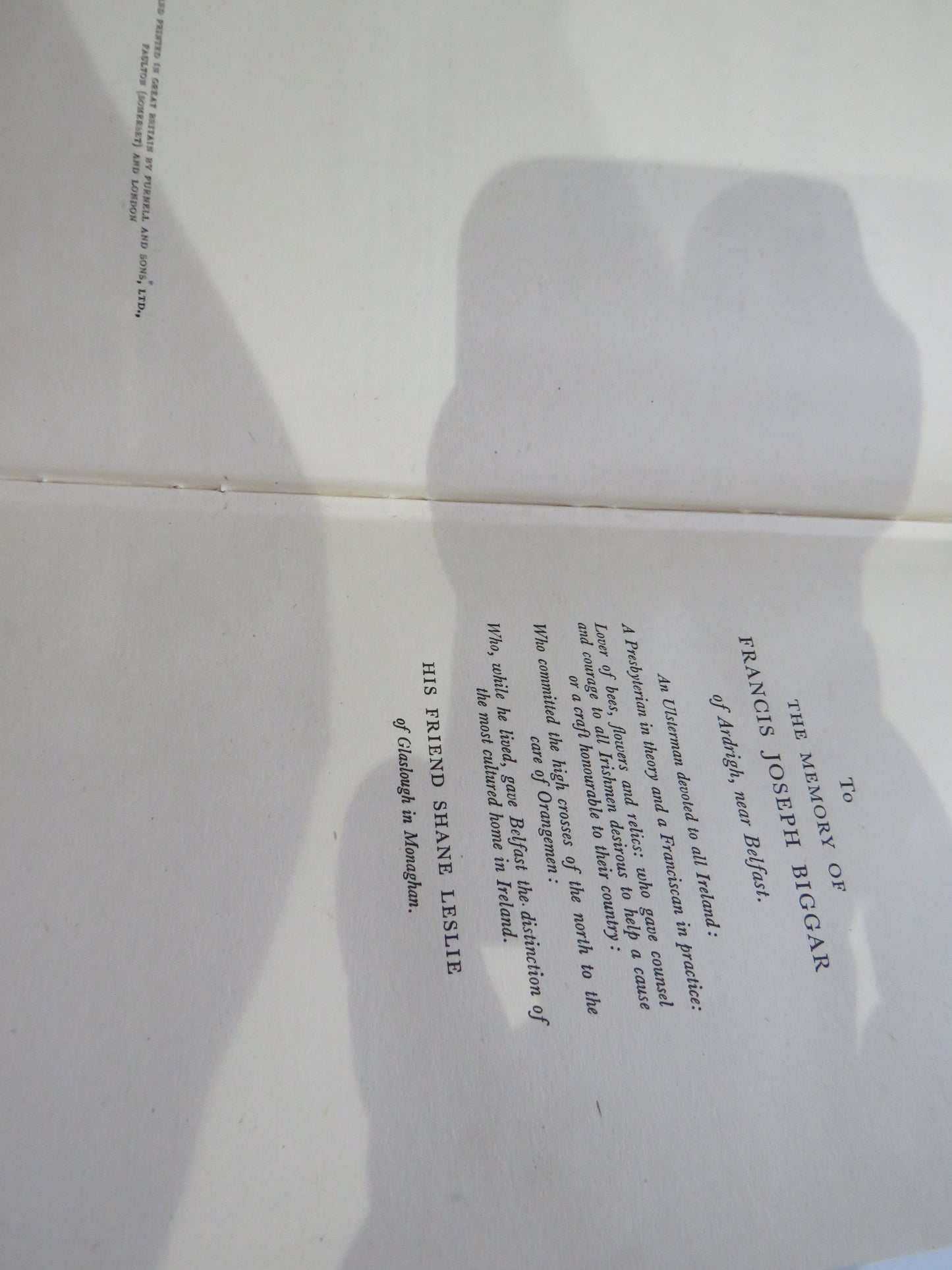 The Irish Tangle For English Readers By Shane Leslie