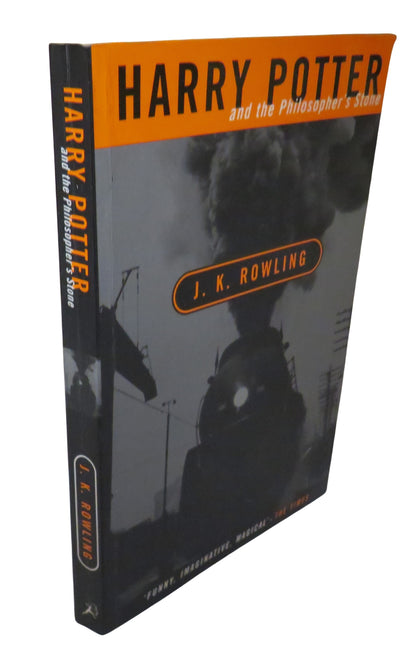 Harry Potter and The Philosopher's Stone By J.K. Rowling 1998 book front cover