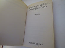 Load image into Gallery viewer, Harry Potter and The Philosopher&#39;s Stone By J.K. Rowling 1998
