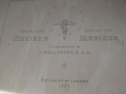 Coleridge's Rime of the Ancient Mariner, 1863 book image 4