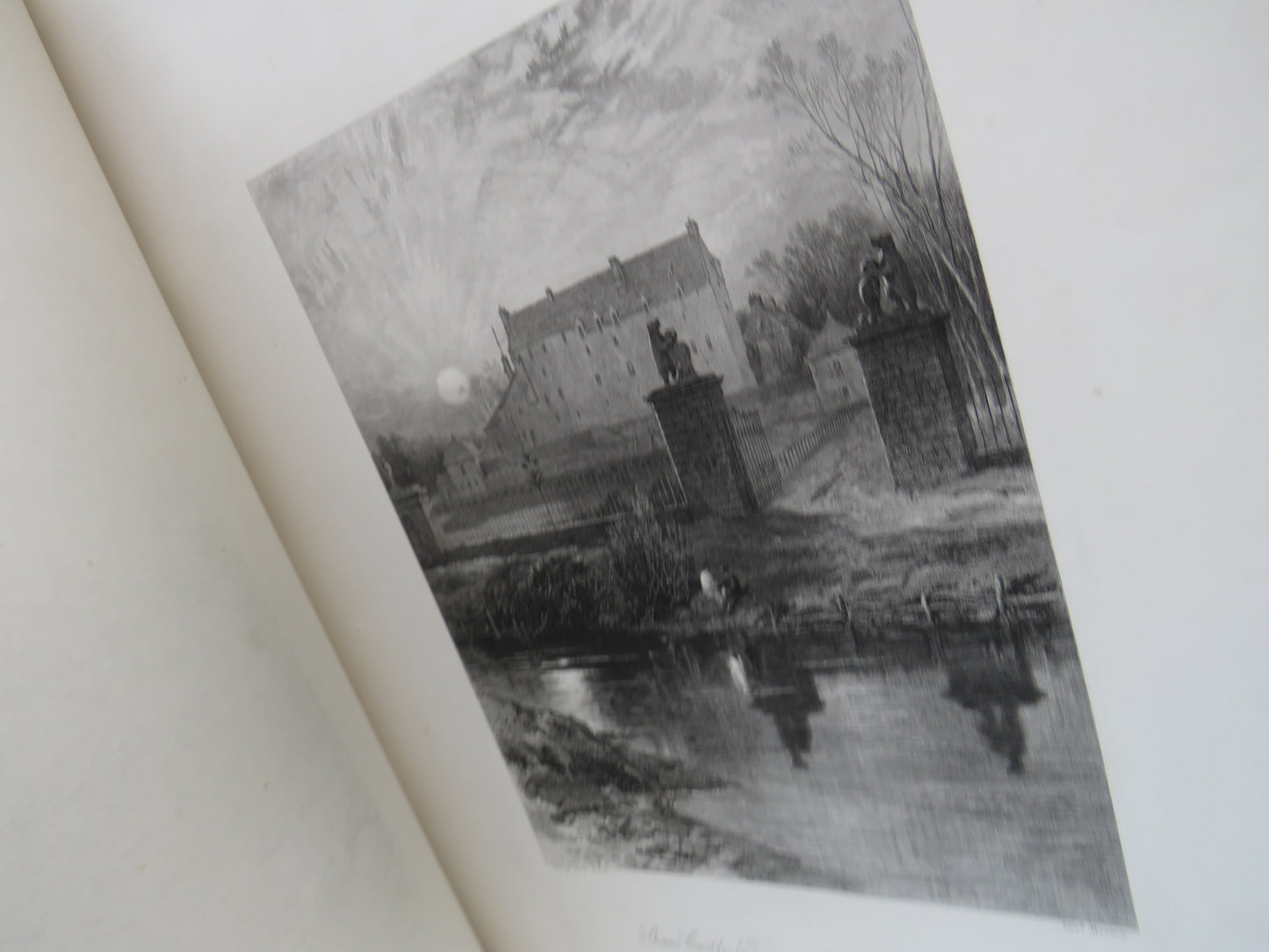 Six Engravings in Illustration of St. Ronan's Well, for the Members of the Royal Association for Promotion of the Fine Arts in Scotland,  1882
