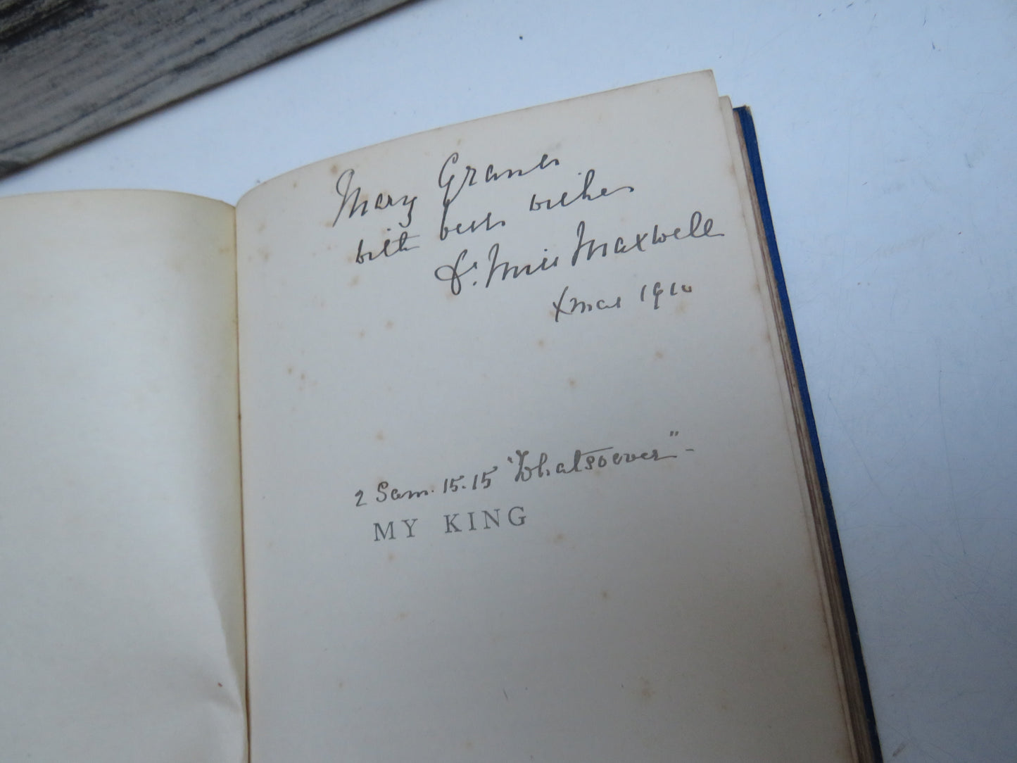 My King Daily Thoughts For The King's Children By Frances Ridley Havergal