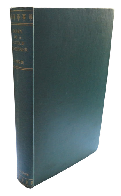 Diary Of A Scotch Gardener At The French Court At The End Of The Eighteenth Century By Thomas Blaiki book front cover