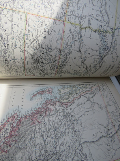 The World-Wide Atlas of Modern Geography, Political and Physical, containing 120 plates and complete book image 6
