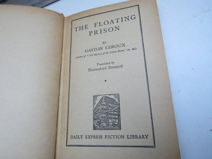 The Floating Prison By Gaston Leroux