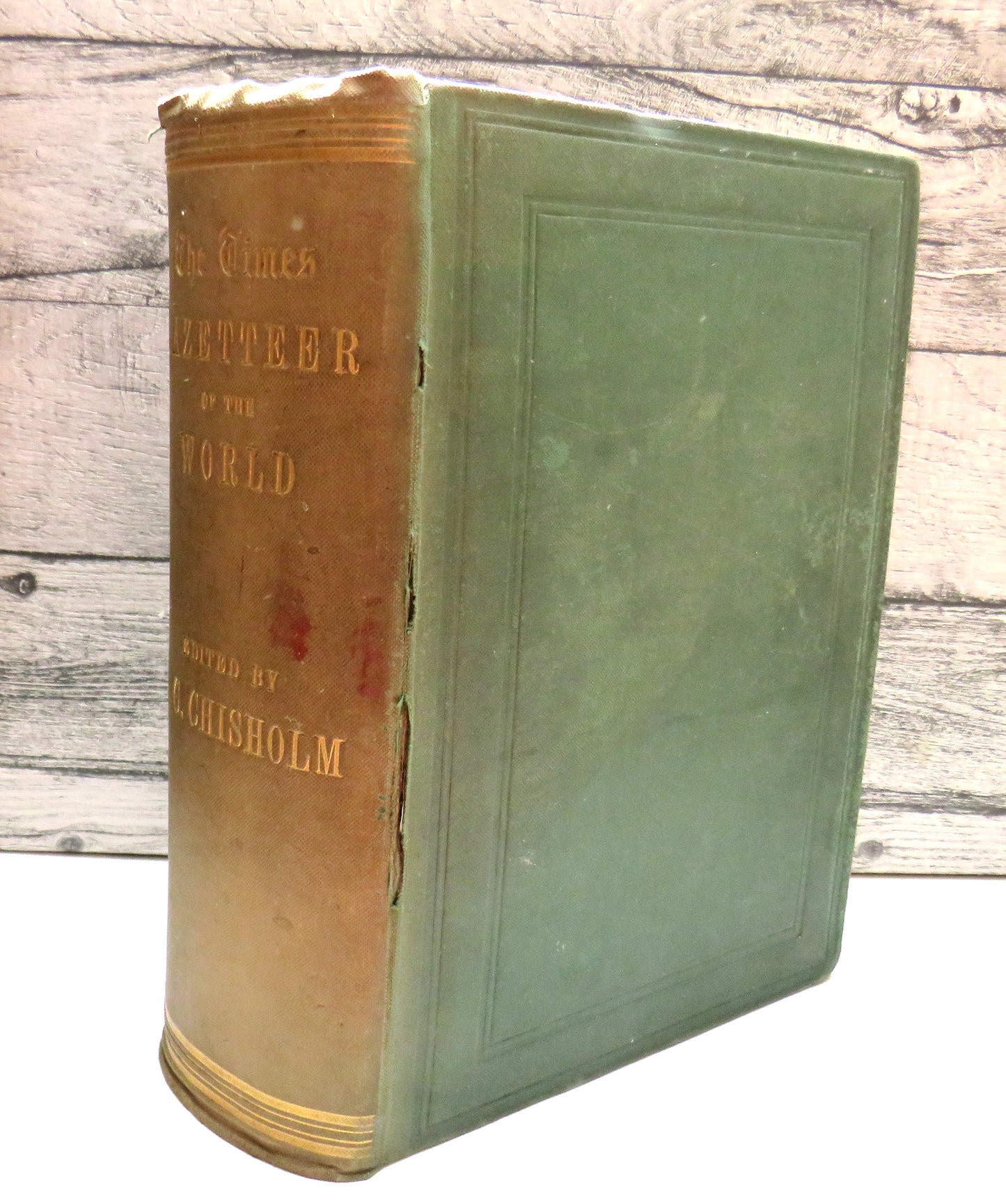 The Times Gazetteer of the World, edited by George G. Chisholm, 1899