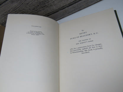 Thoughts On Riding By Brigadier Lyndon Bolton 1955