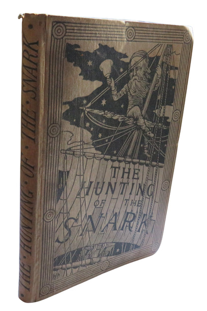 The Hunting Of The Snark An Agony In Eight Fits By Lewis Carroll 1876 book front cover