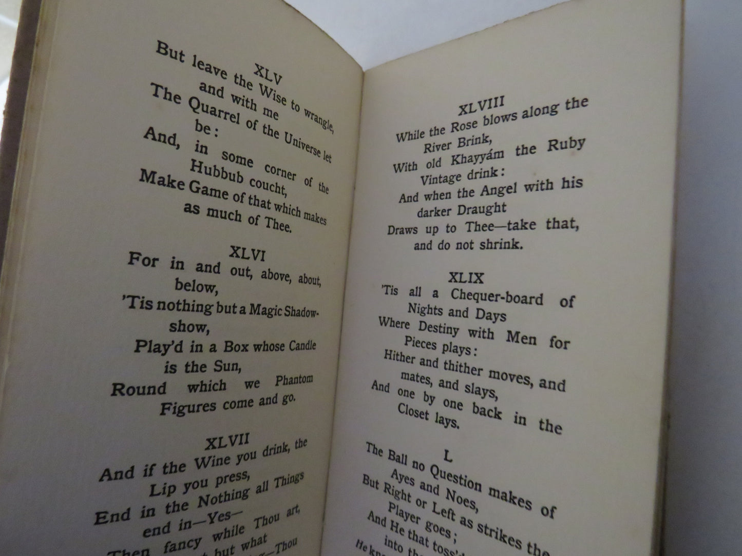 Rubaiyat of Omar Khayyam 1903