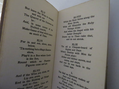 Rubaiyat of Omar Khayyam 1903 book image 4