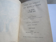 Load image into Gallery viewer, The Hunting Of The Snark An Agony In Eight Fits By Lewis Carroll 1876
