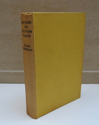 Return To Peyton Place By Grace Metalious 1960 book image 2