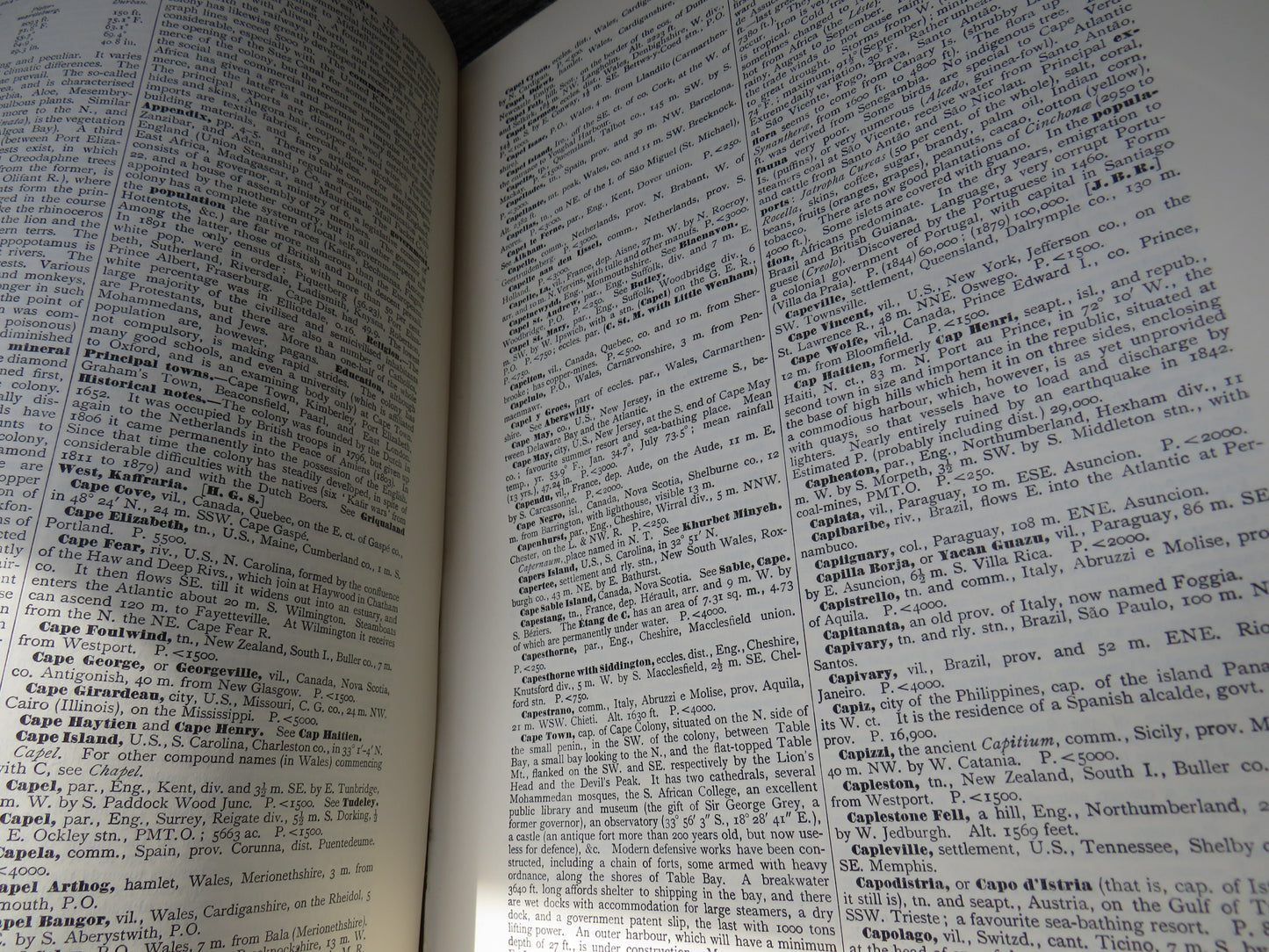 The Times Gazetteer of the World, edited by George G. Chisholm, 1899