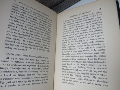Diaries of the Emperor Frederick During The Campaigns of 1866 and 1870-71 As Well His Journeys To The East and to Spain 1902