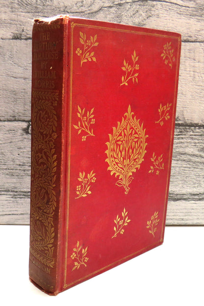 The Earthly Paradise A Poem By William Morris 1907 book front cover
