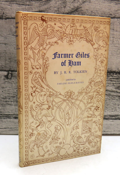 Farmer Giles of Ham Or In The Vulgar Tongue By J. R. R. Tolkien 1973 book front cover