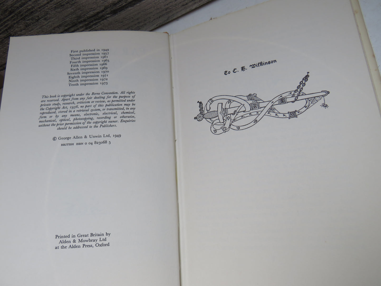 Farmer Giles of Ham Or In The Vulgar Tongue By J. R. R. Tolkien 1973