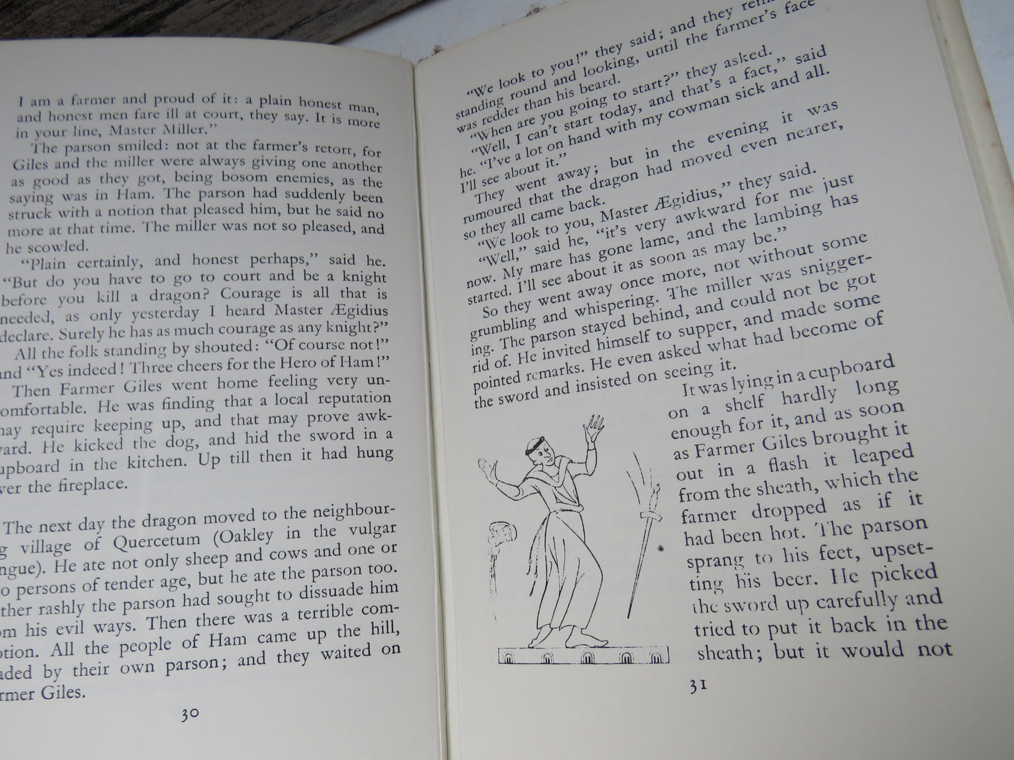 Farmer Giles of Ham Or In The Vulgar Tongue By J. R. R. Tolkien 1973