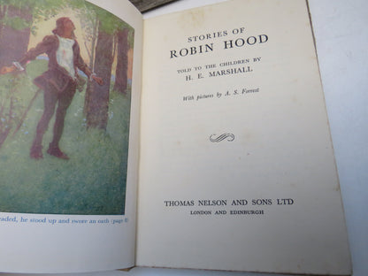 Stories of Robin Hood Told To The Children By H.E. Marshall