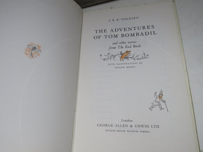 The Adventures If Tom Bombadil and Other Verses From The Red Book By J.R.R. Tolkien Illustrated by P book image 4