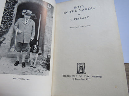 Boys In The Making By T. Pellatt 1936 1st Edition book image 2