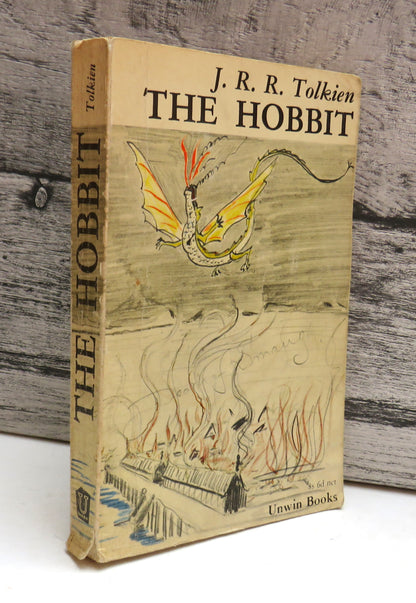 The Hobbit Or There and Back Again By J.R.R. Tolkien 1969 book front cover