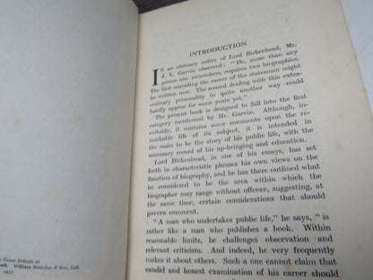 Smith of Birkenhead Being The Career of the First Earl of Birkenhead By H. A. Taylor 1931