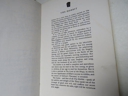 The Hobbit Or There and Back Again By J.R.R. Tolkien 1969 book image 4