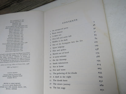 The Hobbit Or There and Back Again By J.R.R. Tolkien 1969 book image 6