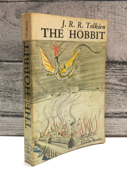 The Hobbit Or There and Back Again By J.R.R. Tolkien 1973 book front cover