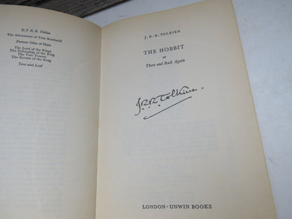 The Hobbit Or There and Back Again By J.R.R. Tolkien 1973 book image 4