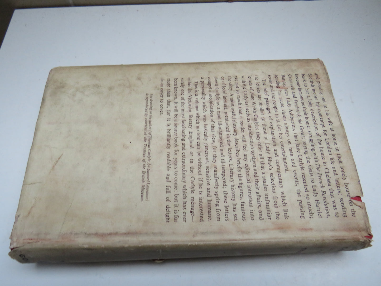 Thomas Carlyle Letters To His Wife Edited By Trudy Bliss 1953