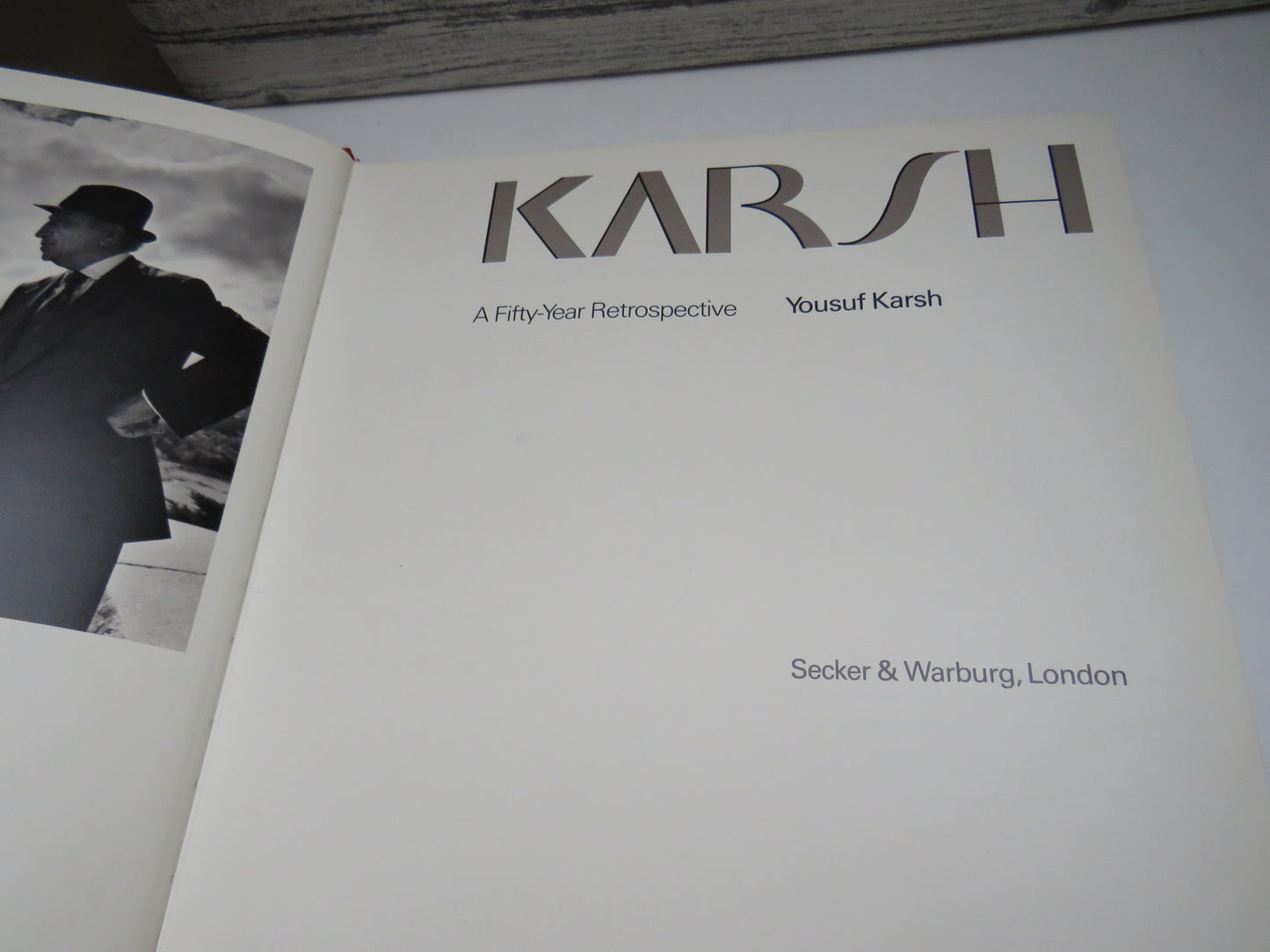 Karsh A Fifty-Year Retrospective By Yousuf Karsh 1983