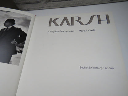 Karsh A Fifty-Year Retrospective By Yousuf Karsh 1983 book image 3
