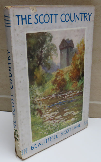The Scott Country Described By John Geddie Painted By E.W. Haslehust, Vintage Book book image 2