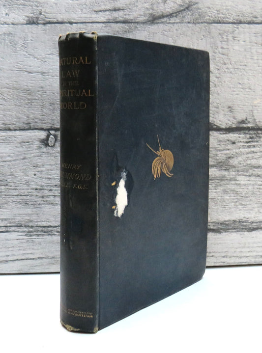 Natural Law In The Spiritual World By Henry Drummond 1887
