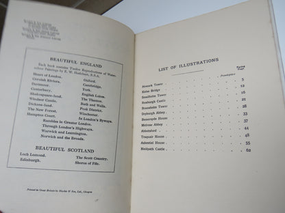 The Scott Country Described By John Geddie Painted By E.W. Haslehust, Vintage Book book image 4