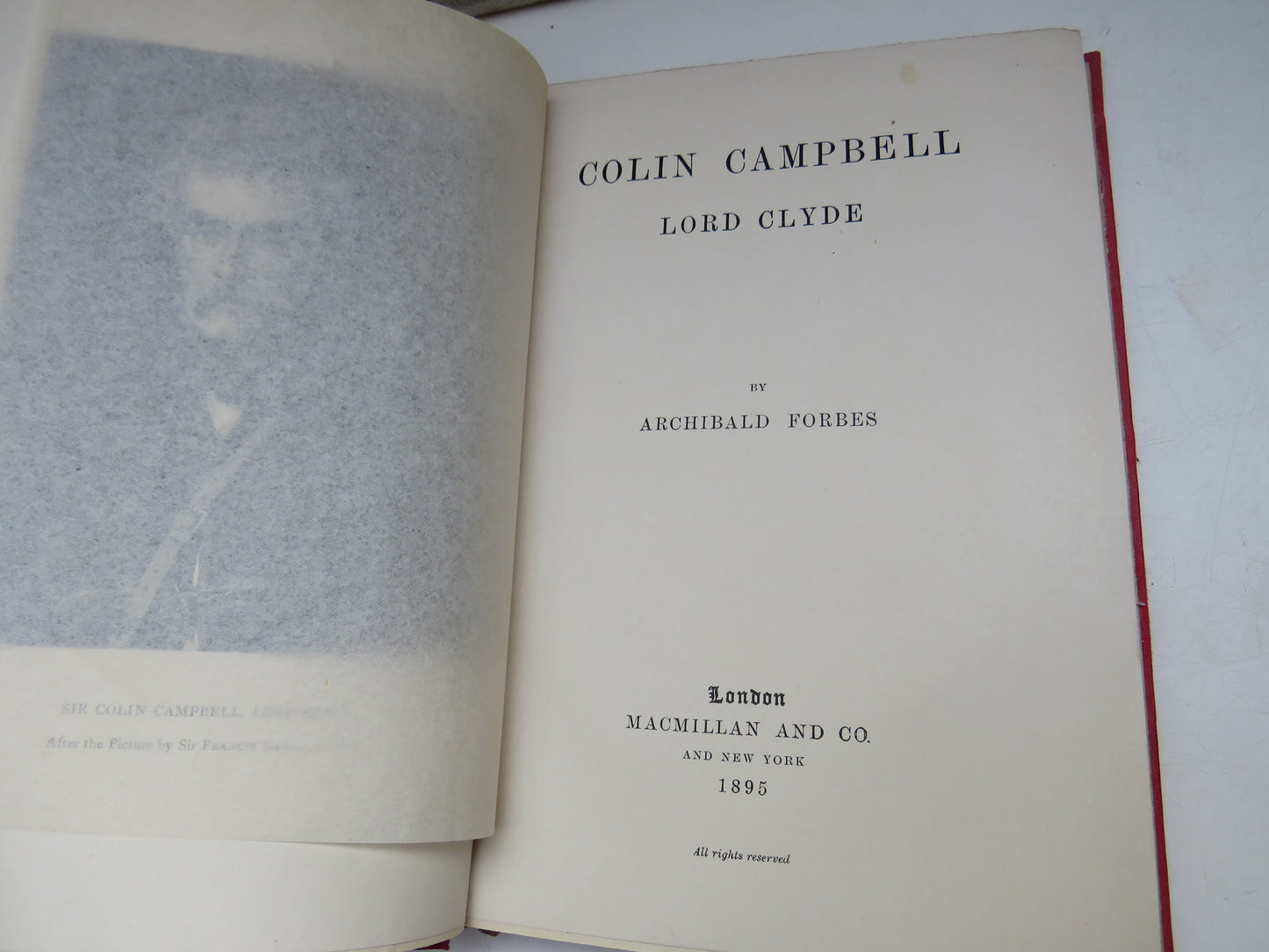 Colin Campbell Lord Clyde By Archibald Forbes 1895