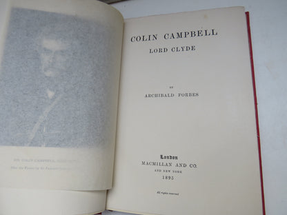 Colin Campbell Lord Clyde By Archibald Forbes 1895