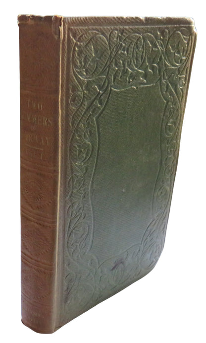 Two Summers In Norway By The Author of "The Angler In Ireland" Volume I 1840 book front cover