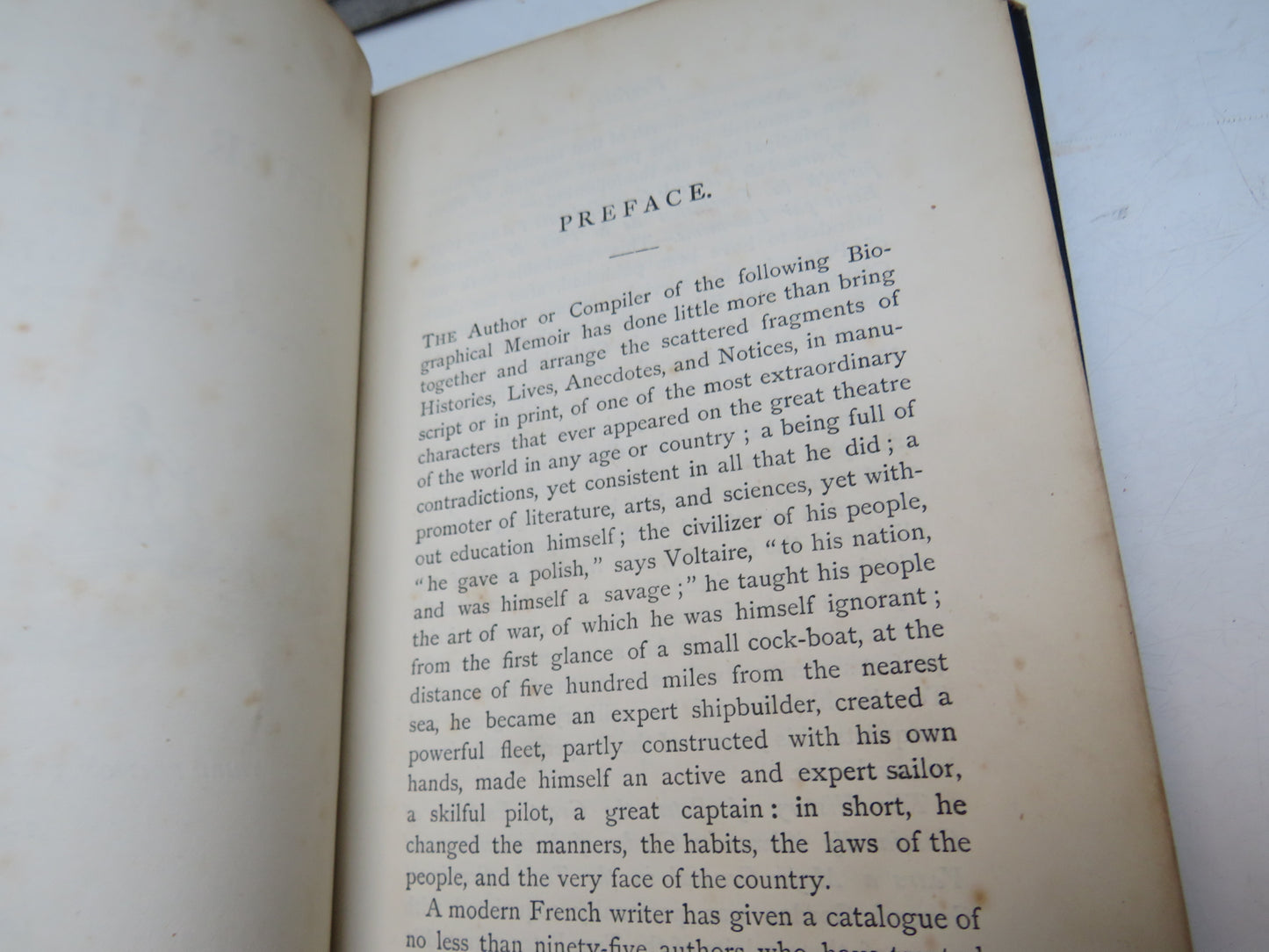 The Life of Peter The Great By J. Barrow