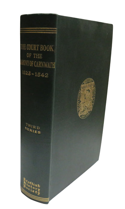 The Court Book Of The Barony of Carnwath 1523-1542 book front cover