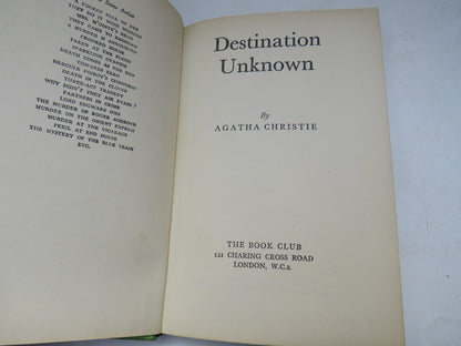 Destination Unknown By Agatha Christie 1955