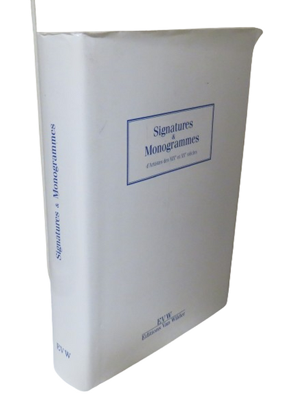 Signatures & Monogrammes, d' artistes des XIX et XX siecles, 1998 book front cover