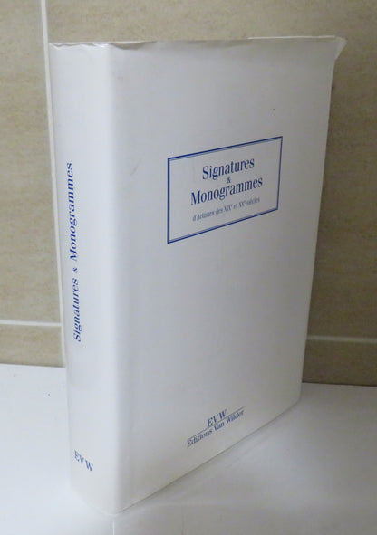 Signatures & Monogrammes, d' artistes des XIX et XX siecles, 1998 book image 2