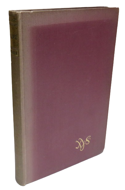 Trollope A Commentary By Michael Sadler 1945 book front cover