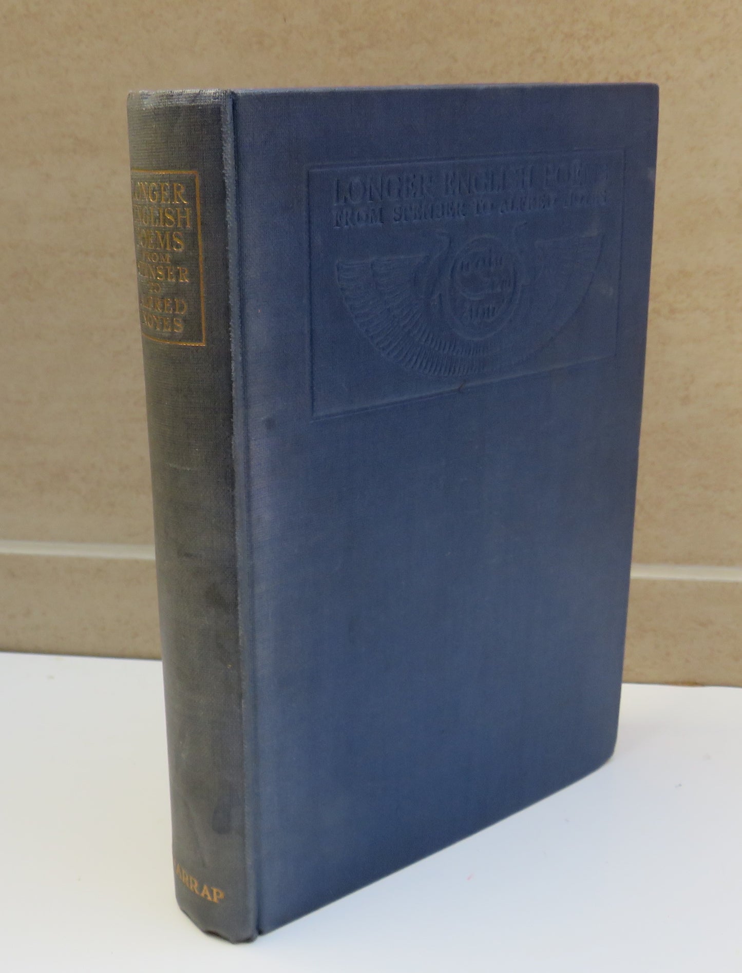 Longer English Poems From Spenser To Alfred Noyes 1930