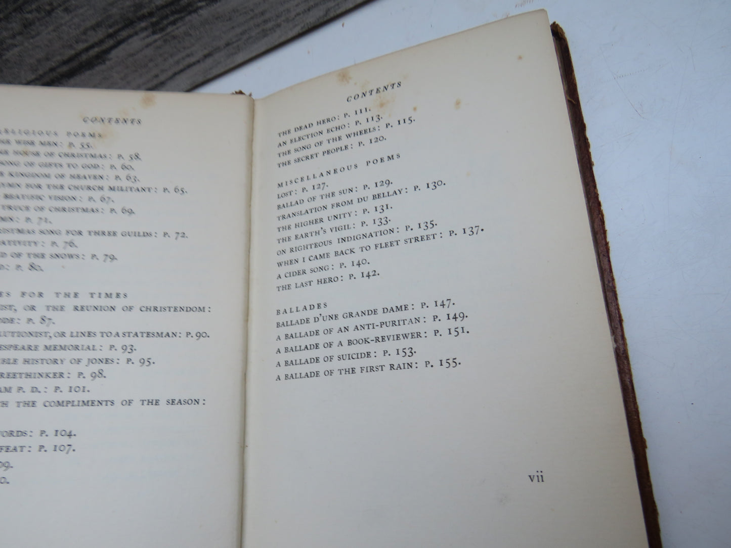 Poems By Gilbert Keith Chesterton 1923