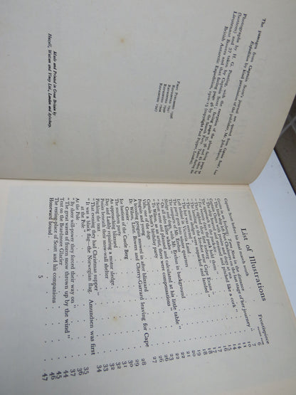 With Scott To The Pole Re-Told By Howard Marshall Illustrated From The Original Photographs 1947 book image 4